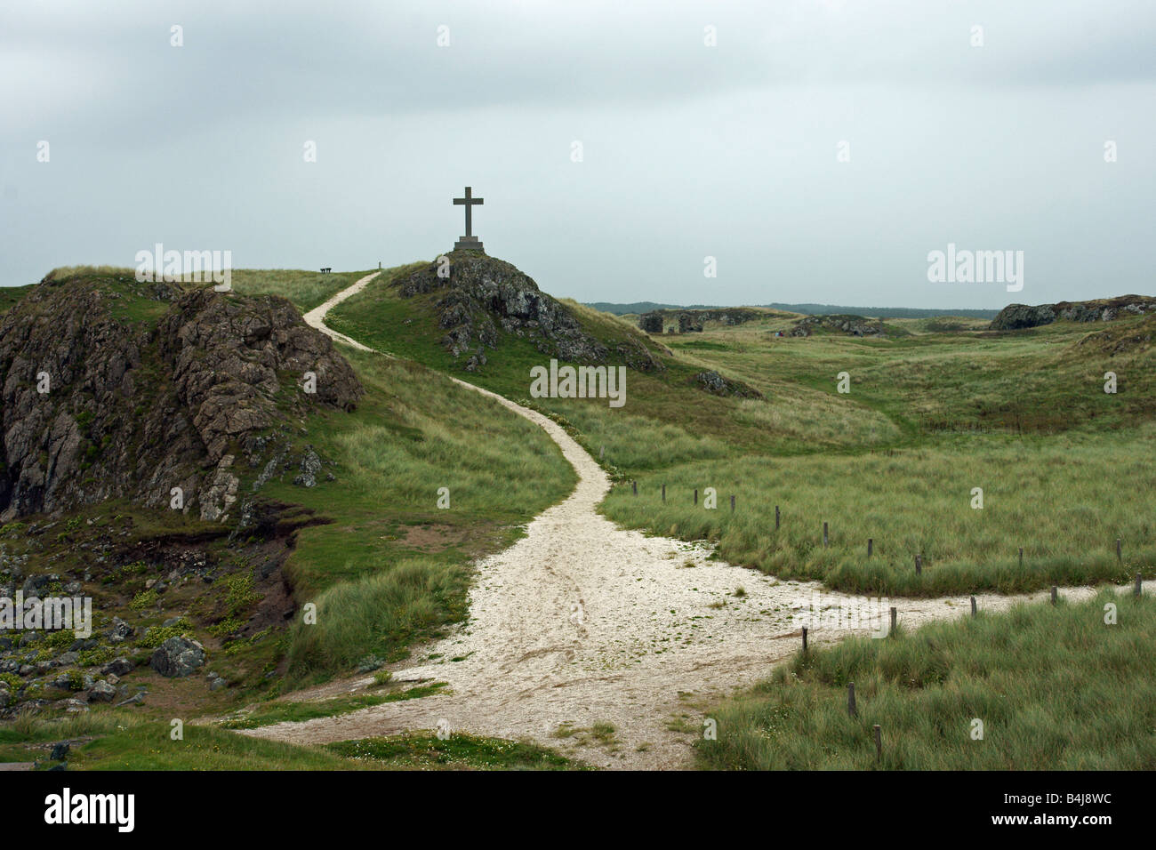 Llanddwyn Island in Anglesey Stockfoto
