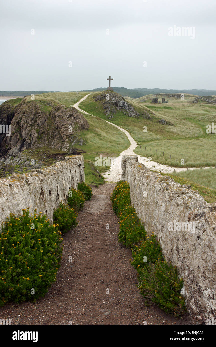 Llanddwyn Island in Anglesey Stockfoto