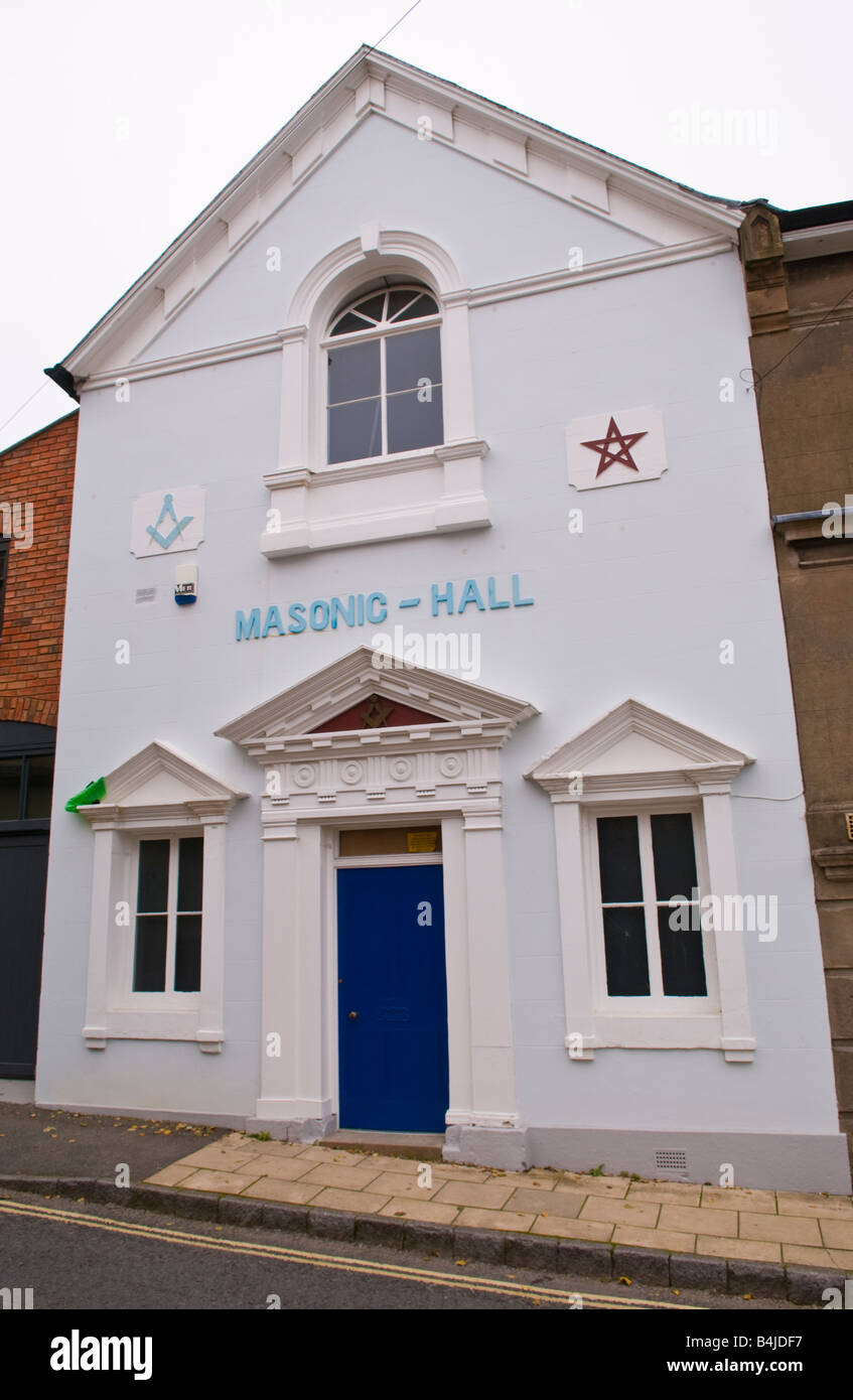 Masonic Hall in Ludlow Shropshire England UK Stockfoto