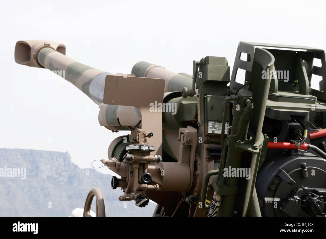 Eine 155mm G5 Howitser von der South African National Defence force Stockfoto