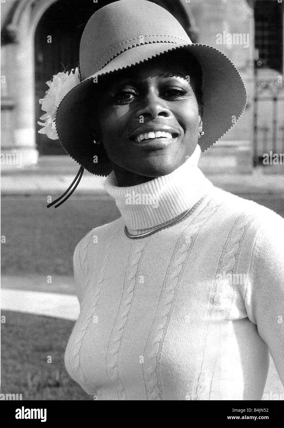 Cicely Tyson stars wie Frau Lee in dem Film Sounder Februar 1973 in London heute Stockfoto