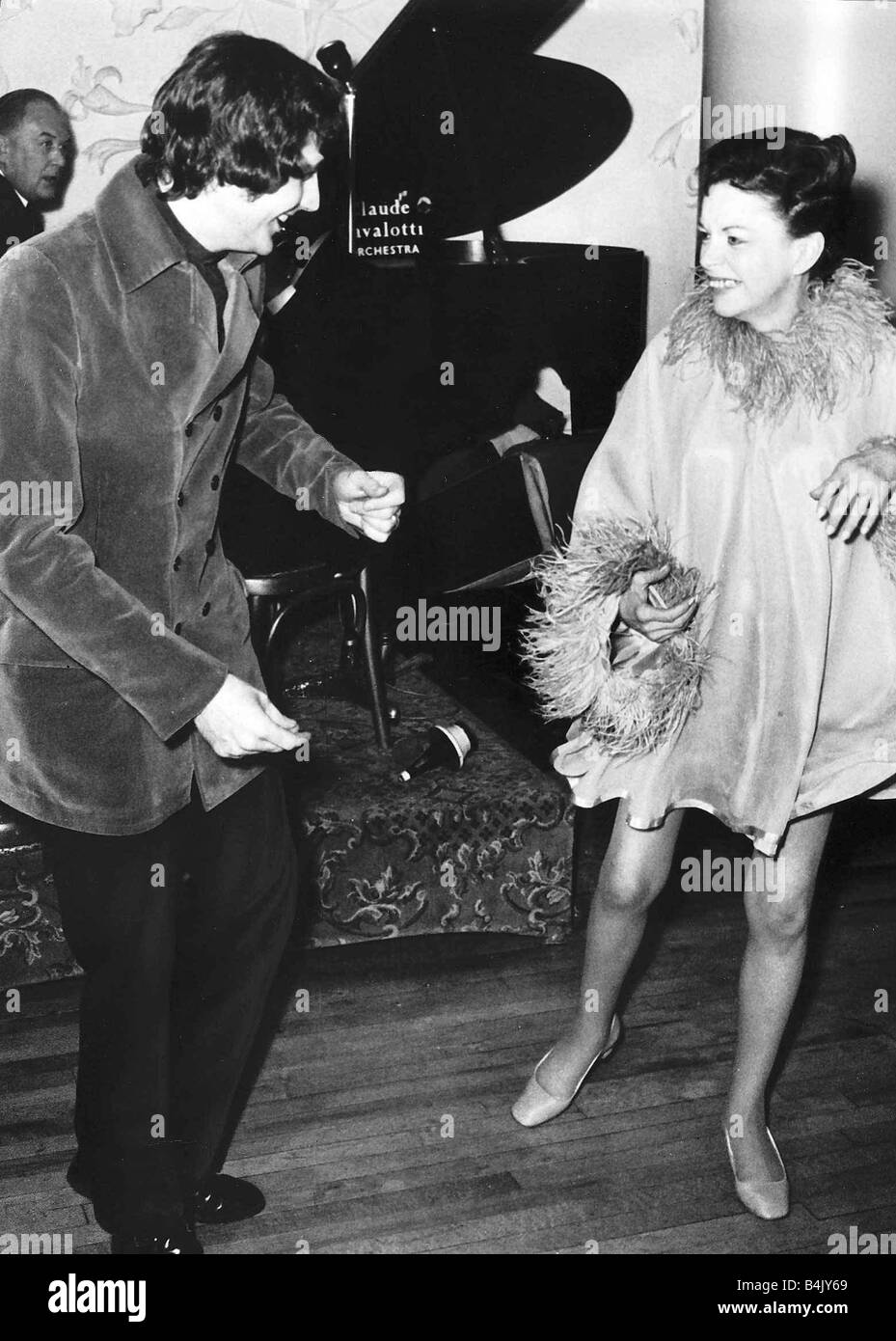Mickey Deans mit Frau Judy Garland bei ihrer Hochzeitsfeier Stockfoto