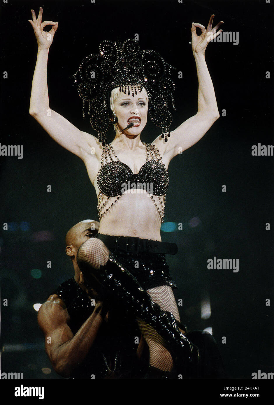 Madonna-Pop-Sängerin in Konzert im Wembley DBase Stockfoto