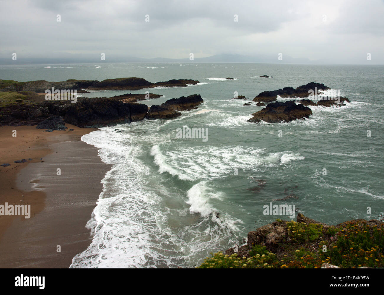 Llanddwyn Island in Anglesey Stockfoto