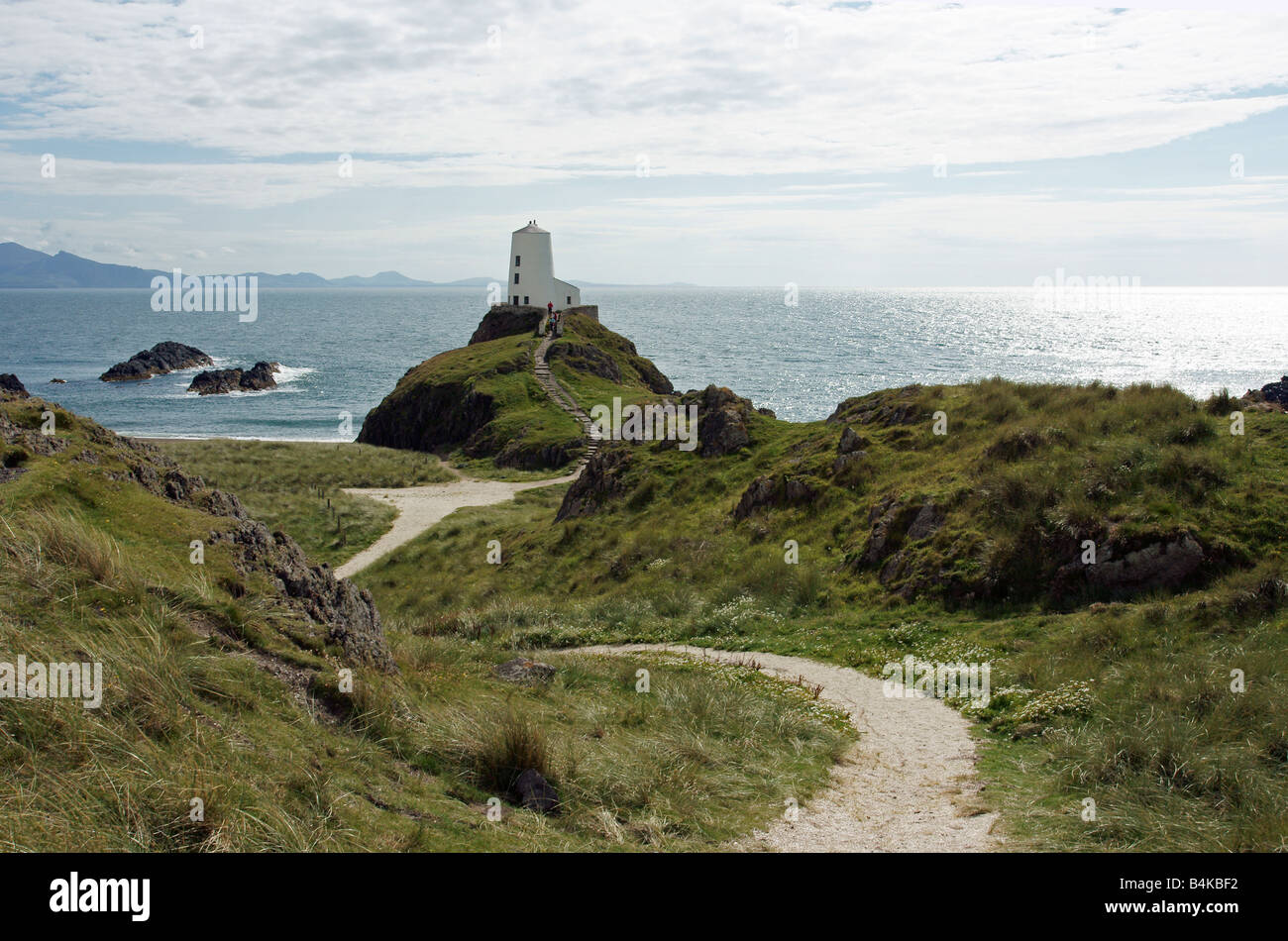 Llanddwyn Island in Anglesey Stockfoto