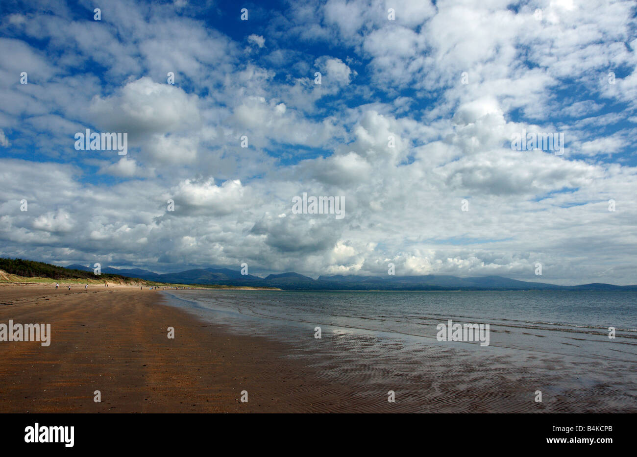 Newborough Warren in Anglesey Stockfoto