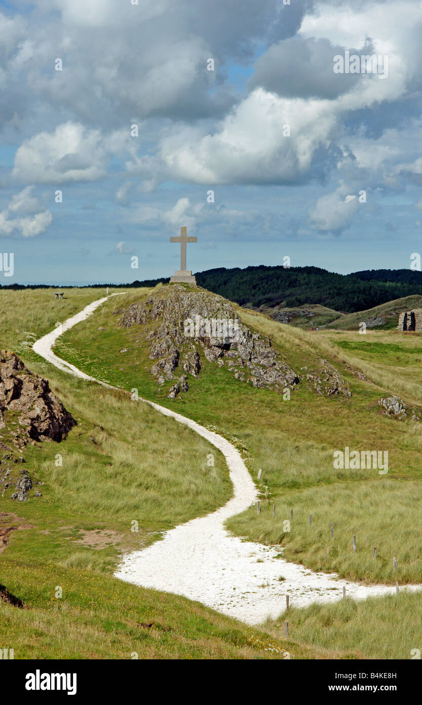 Llanddwyn Island in Anglesey Stockfoto