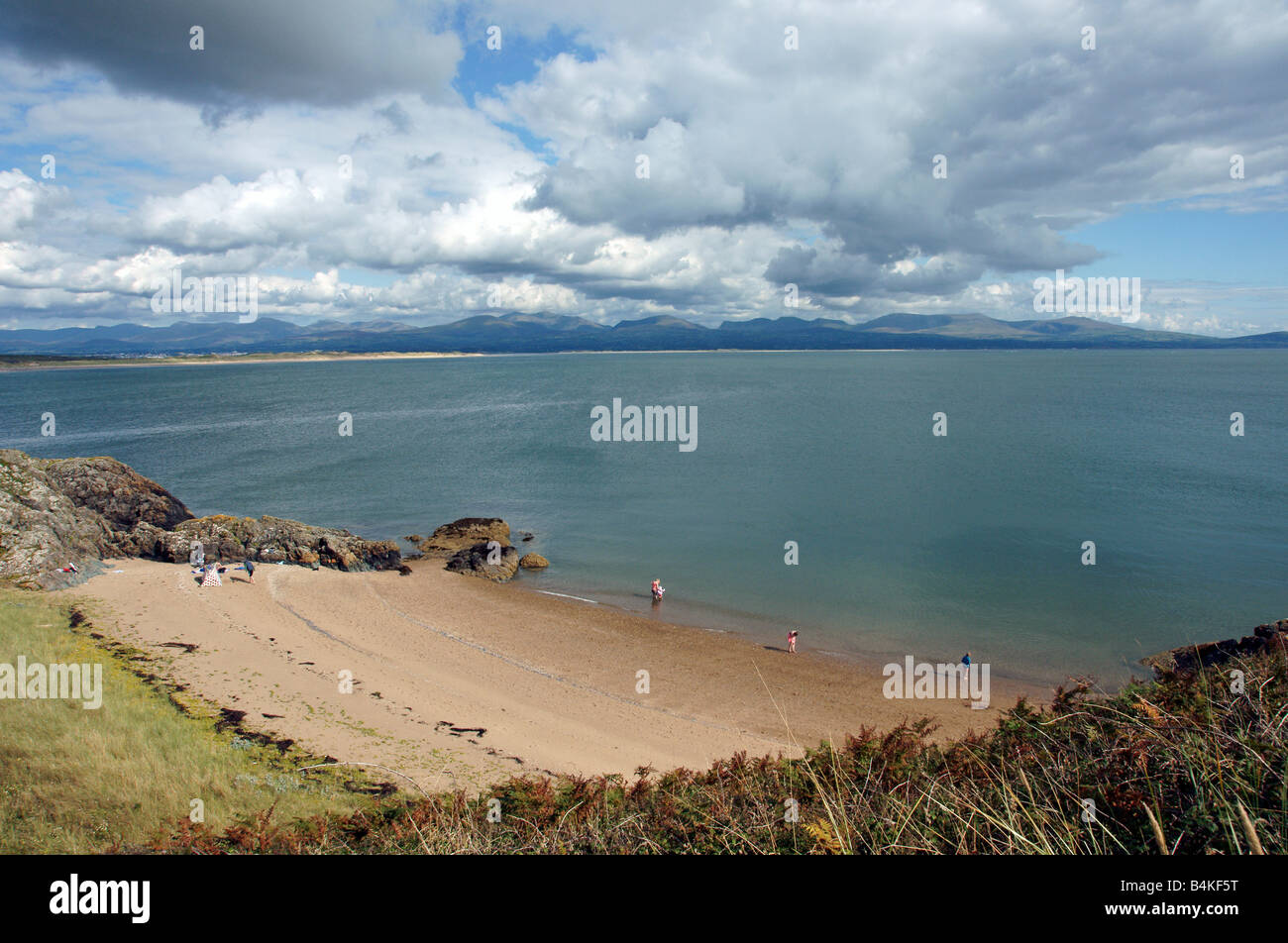 Llanddwyn Island in Anglesey Stockfoto