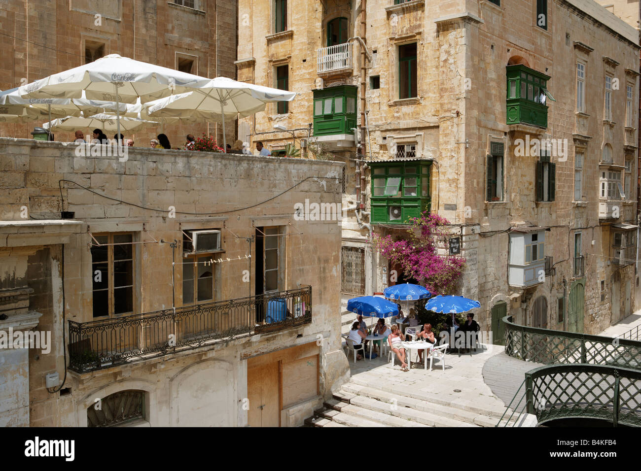 Speisen, Valletta, Malta Stockfoto