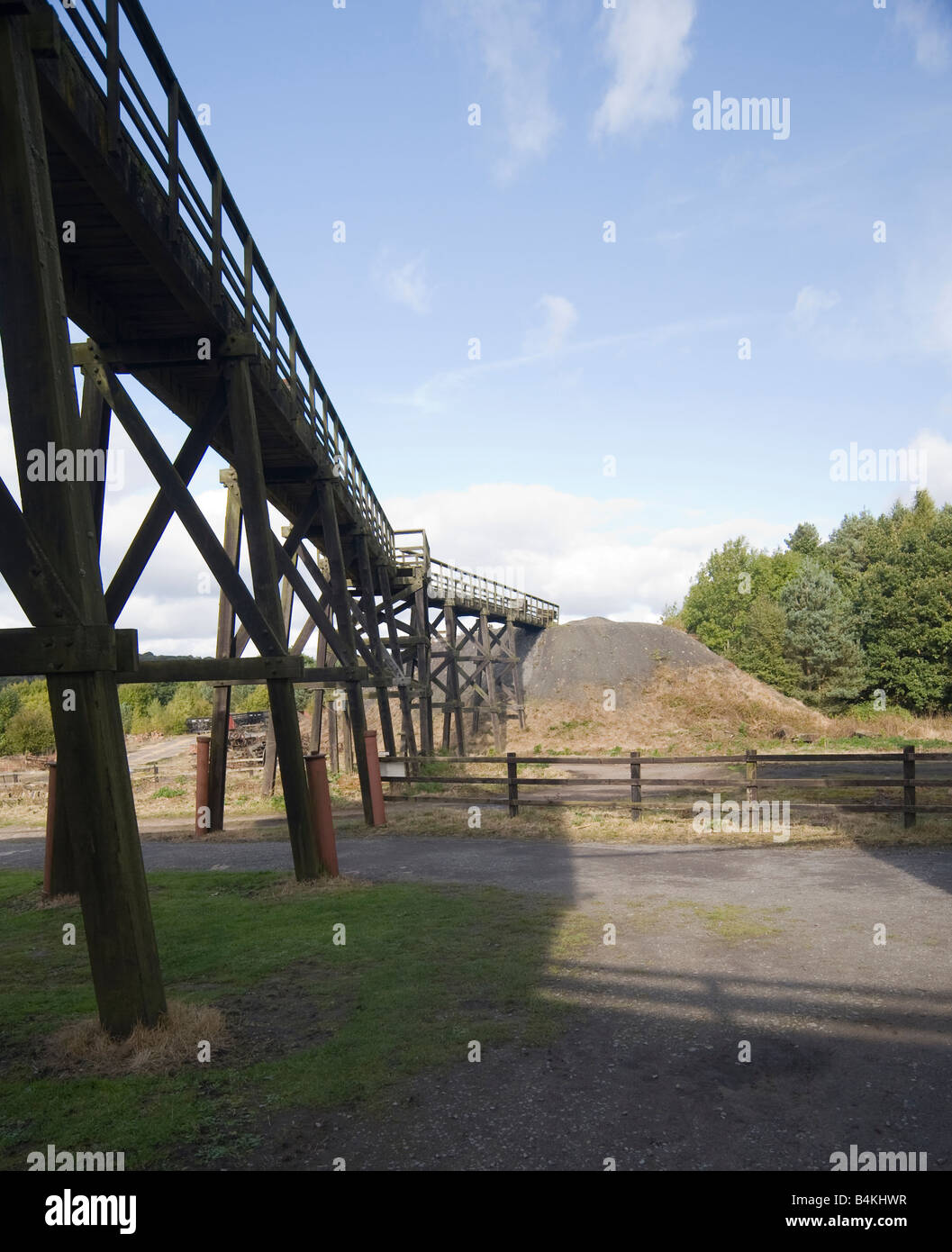Haufen von Minenarbeiten verwöhnen lassen Stockfoto