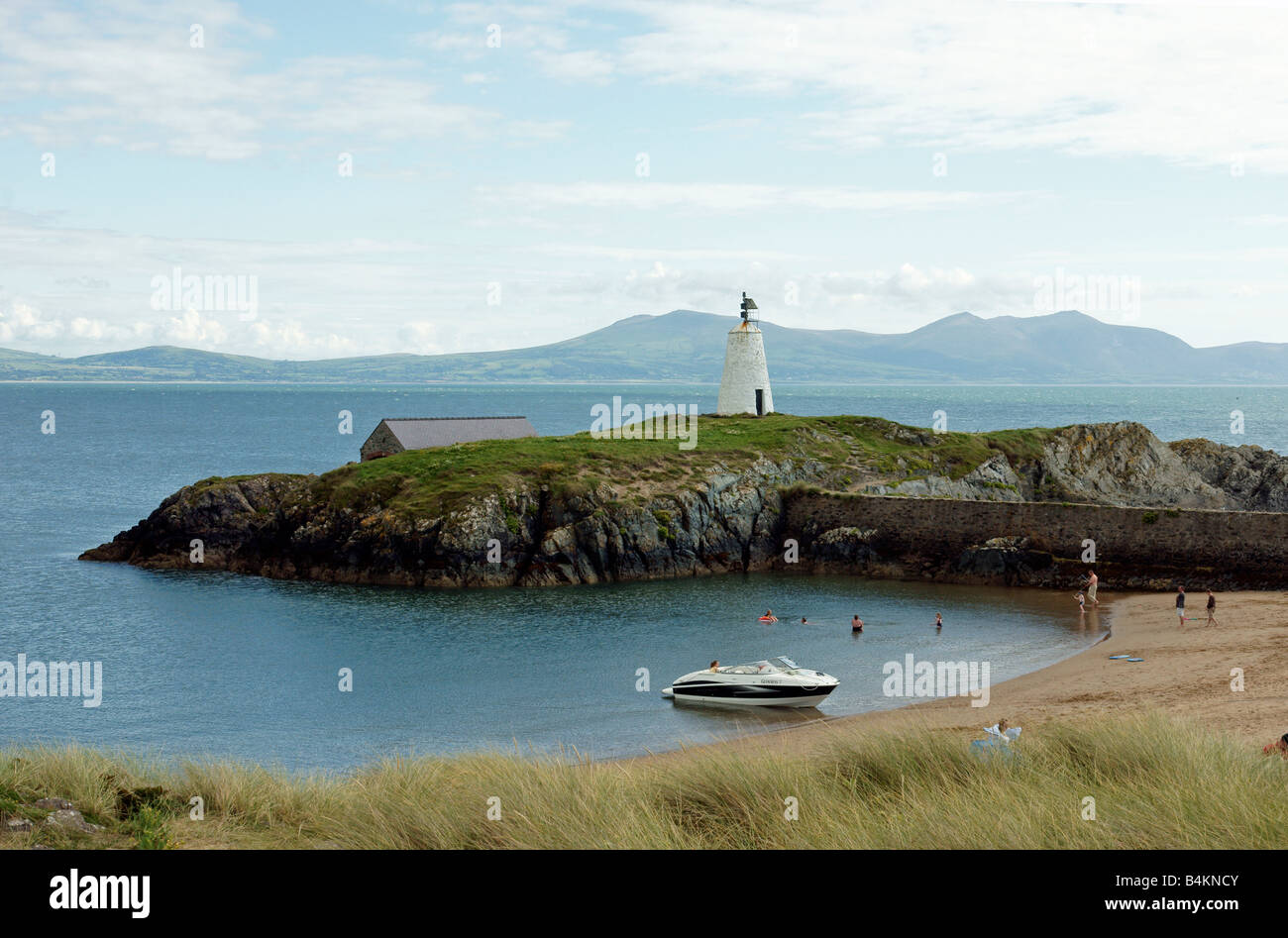 Llanddwyn Island in Anglesey Stockfoto