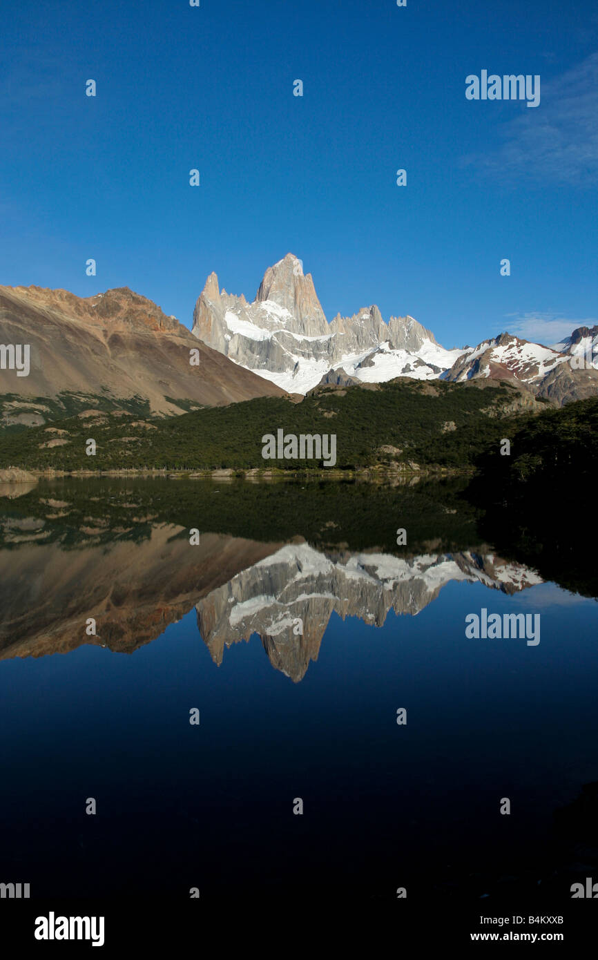 Mt Fitzroy Patagonien Argentinien Stockfoto