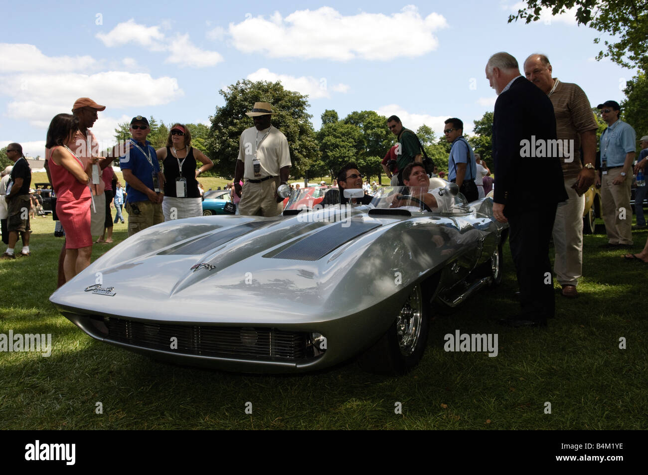 1959 Chevrolet Corvette Sting Ray Racer beim 2008 Meadow Brook Concourse d ' Elegance in Rochester, Michigan USA Stockfoto