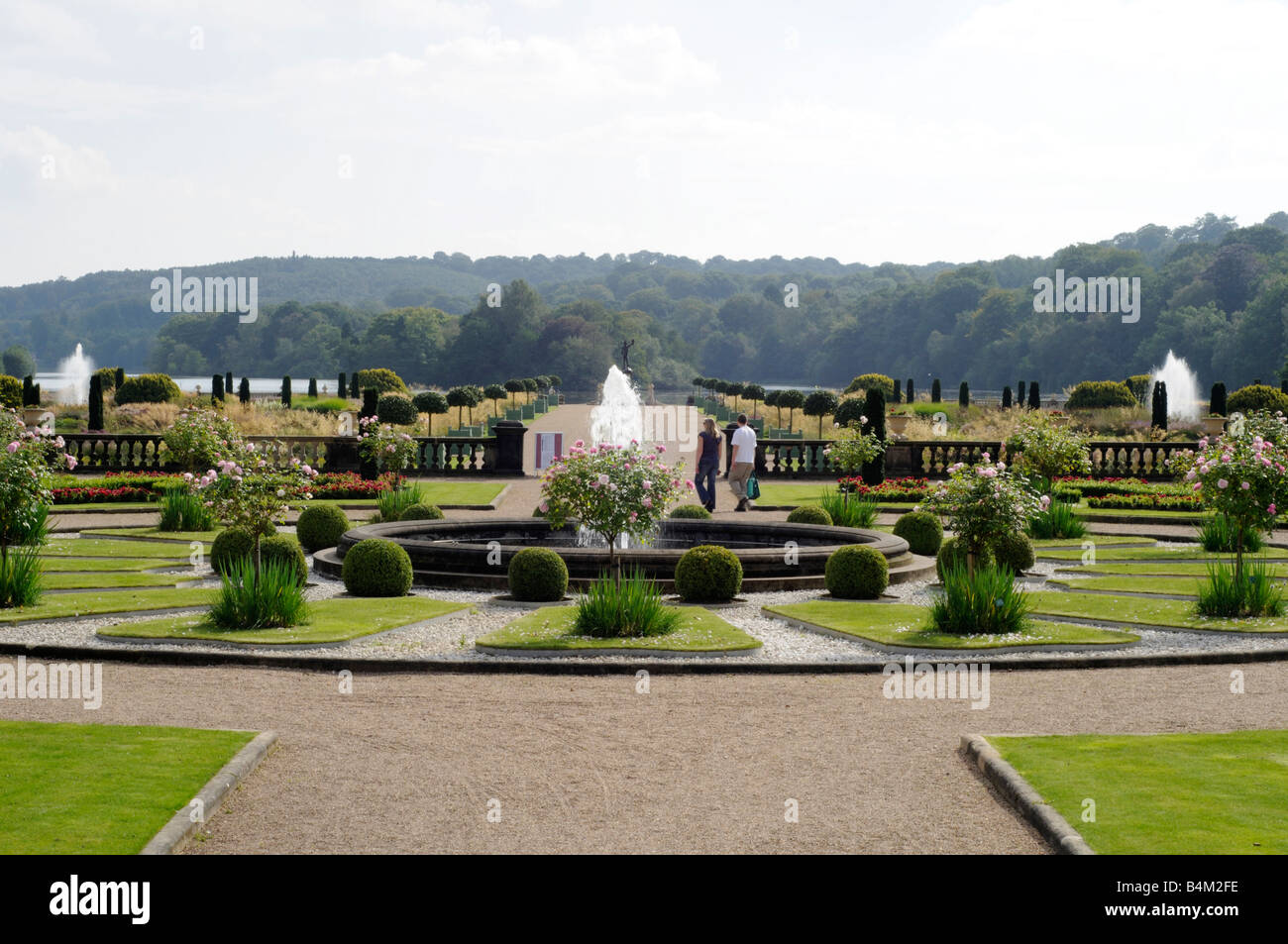 Trentham Gardens Stockfoto