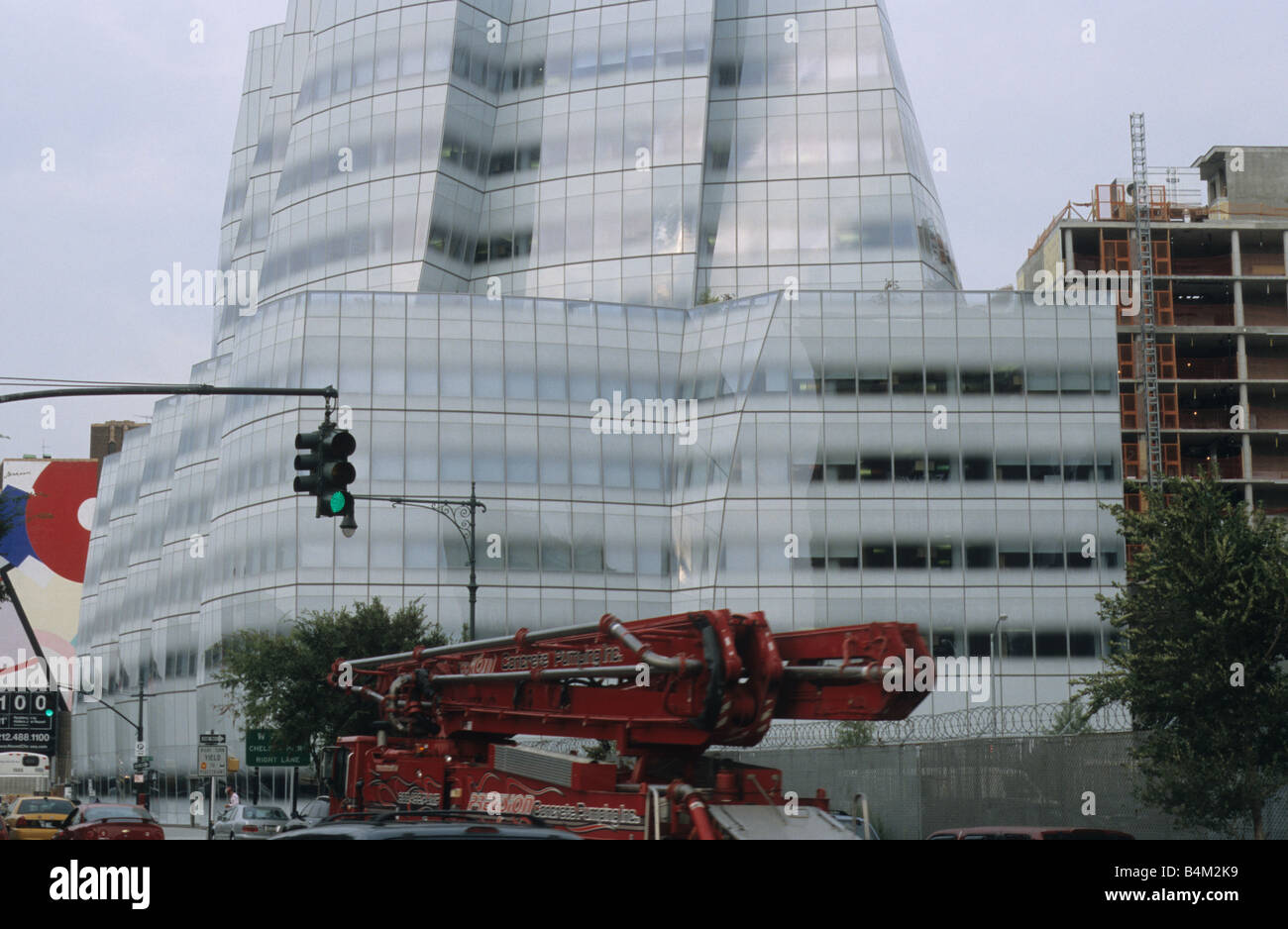 Architekt Gehrys IAC Welt HQ in der Chelsea-Viertel von Manhattan, New York, aus Süd-West Stockfoto