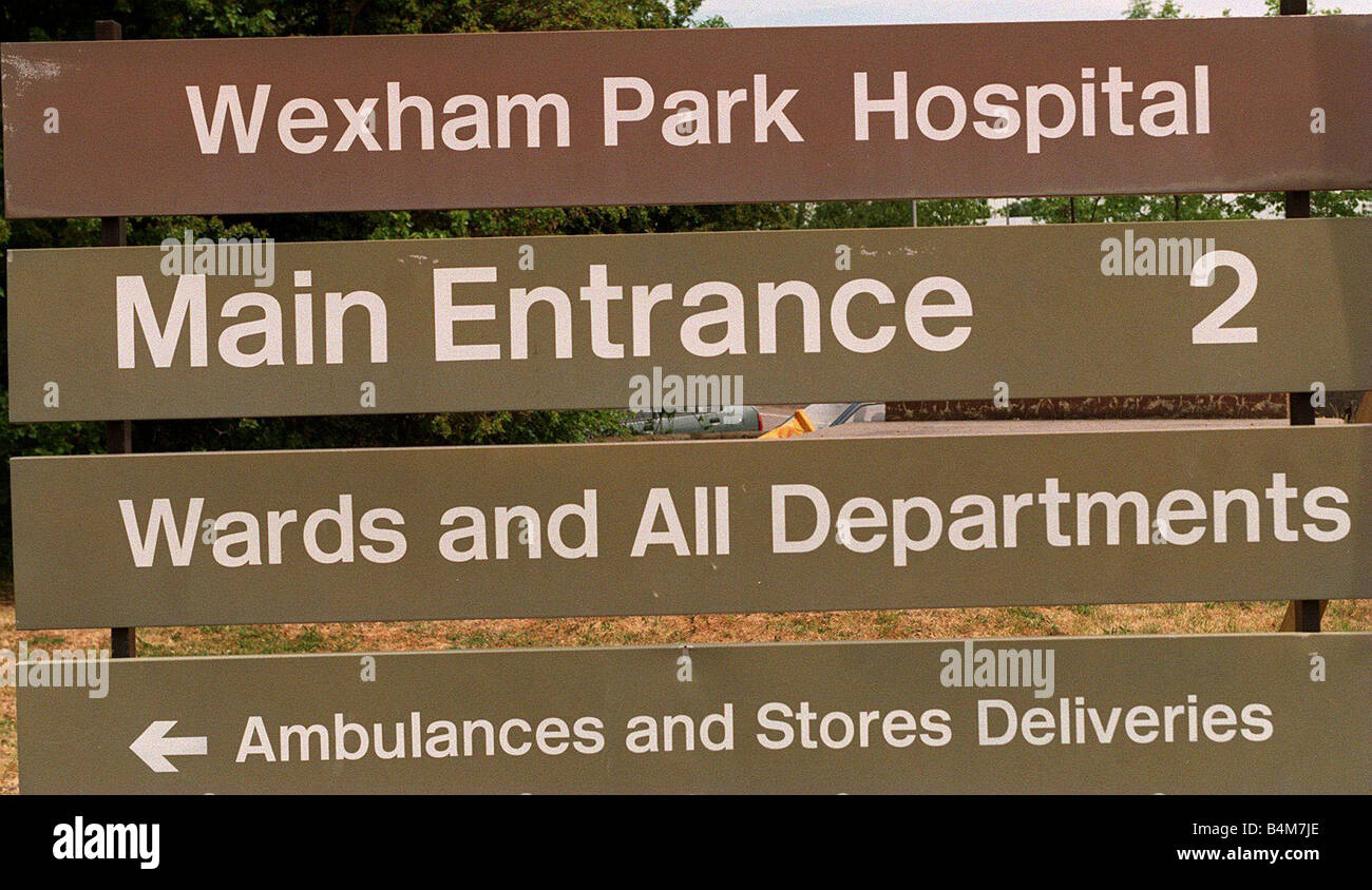 Wexham Park Krankenhaus Junivile Arthritis Einheit 1996 Stockfoto