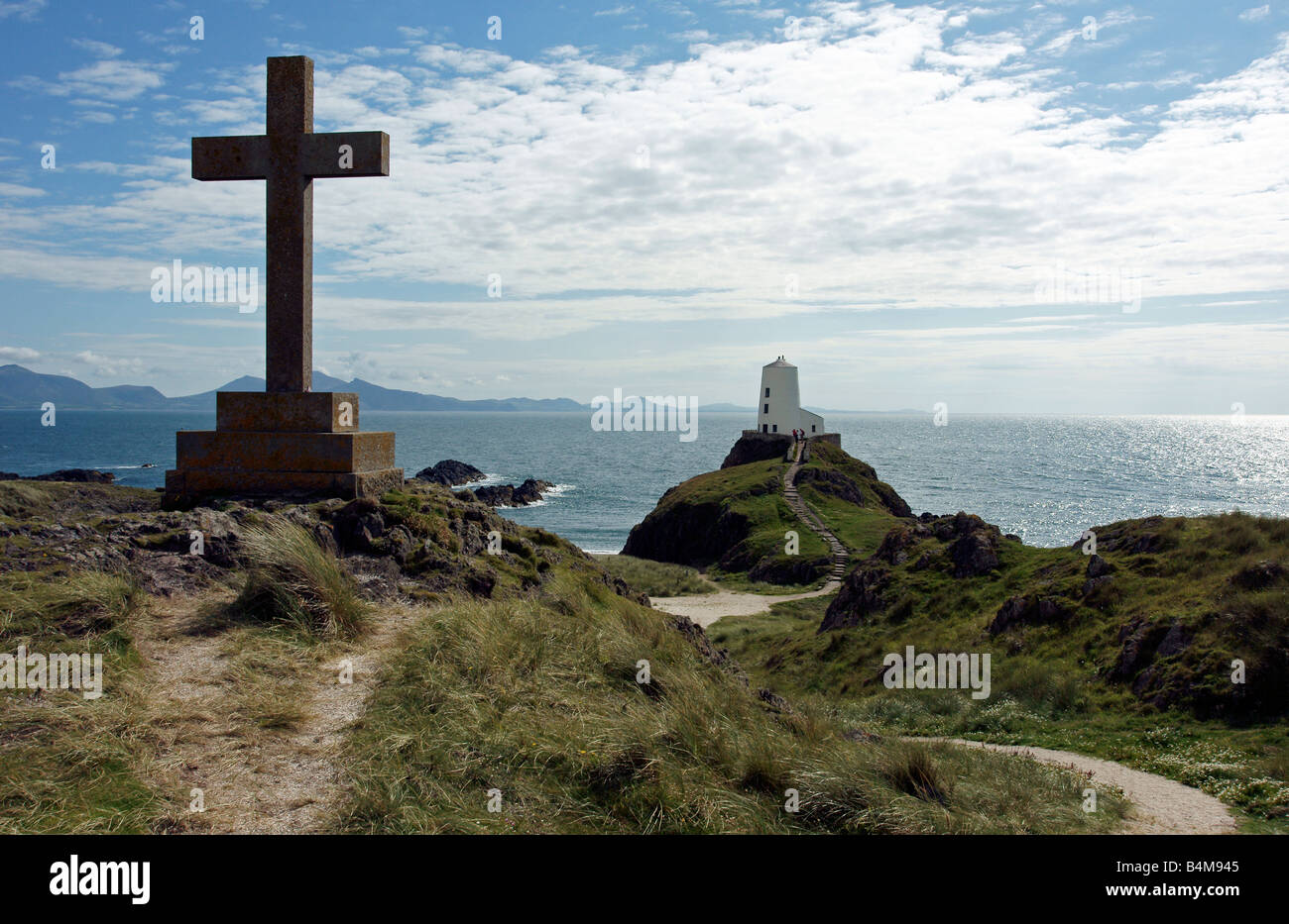 Llanddwyn Island in Anglesey Stockfoto