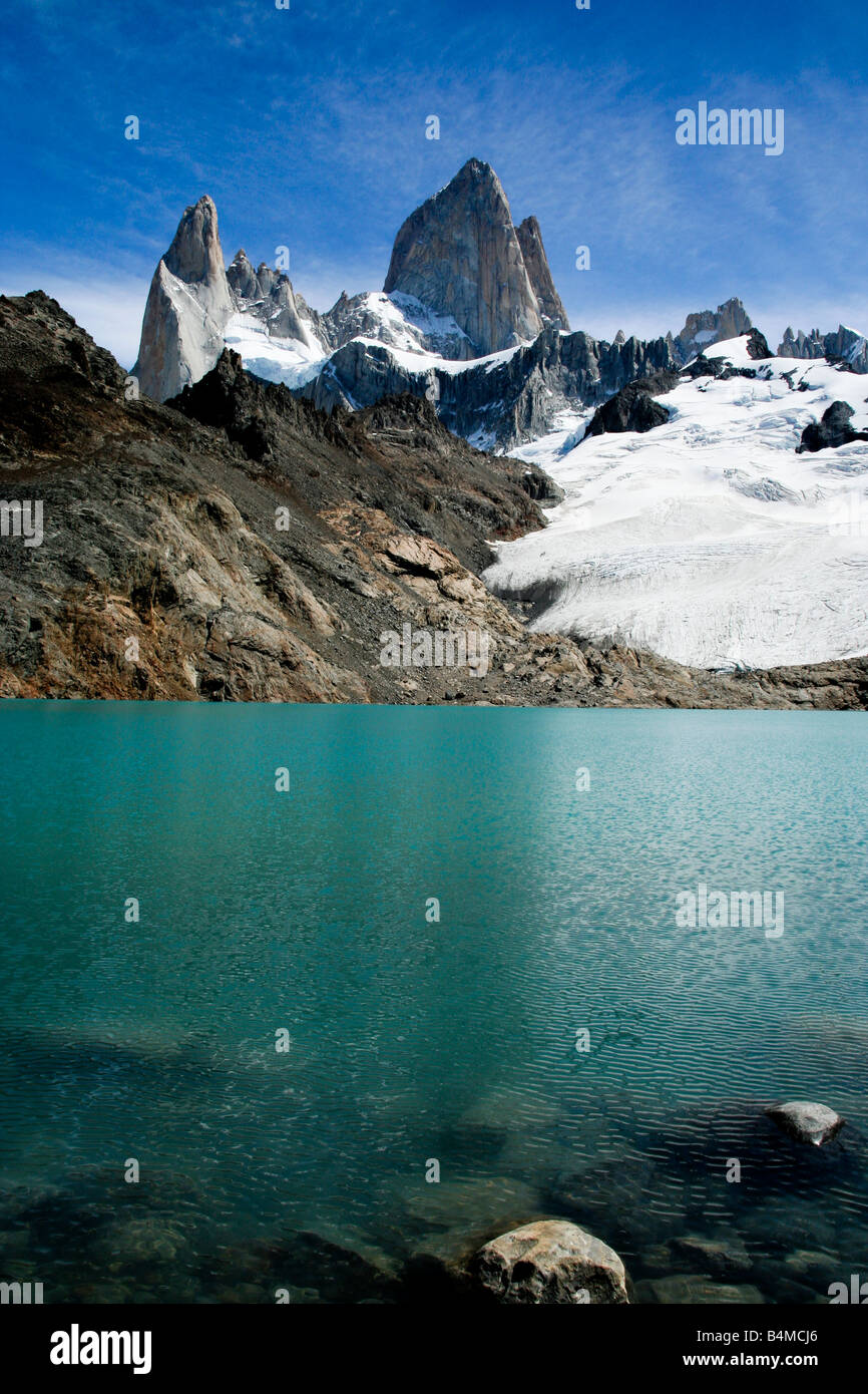 Mt Fitzroy, Patagonien, Argentinien Stockfoto