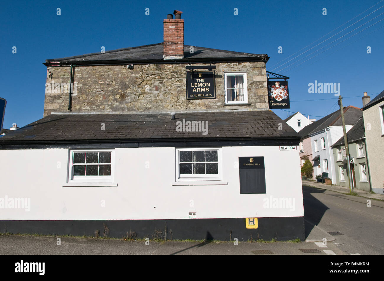 Die Zitrone Arme Wirtshaus, Mylor Brücke Nr Falmouth, Cornwall. UK Stockfoto