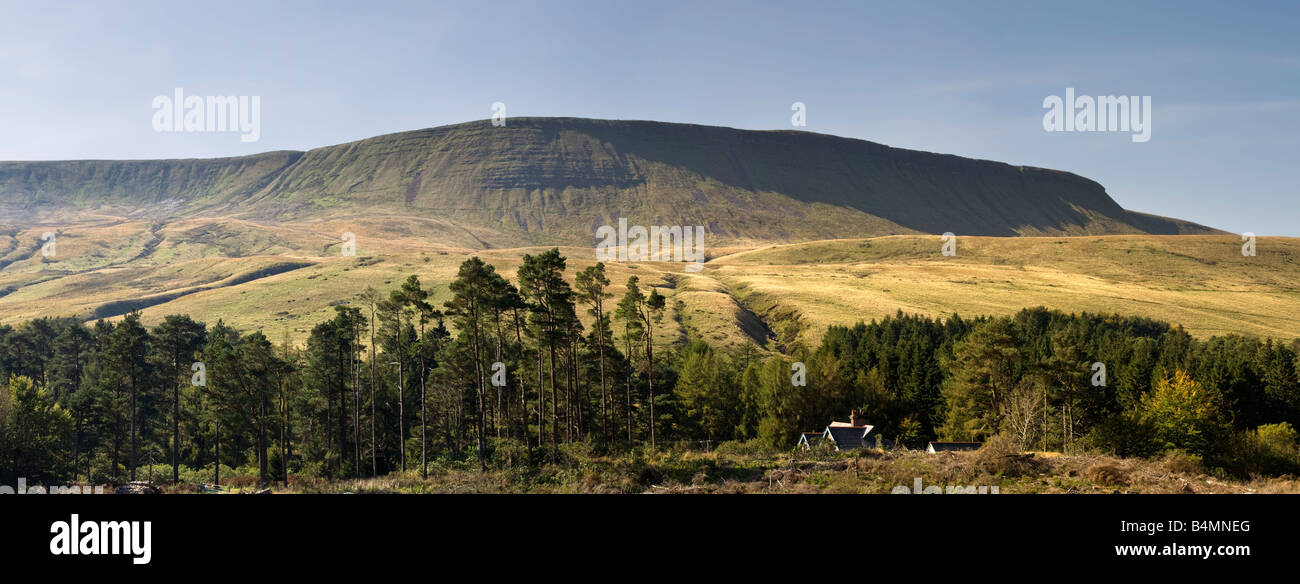 Stausee in den Brecon beacons Nationalpark Powys, wales uk Stockfoto