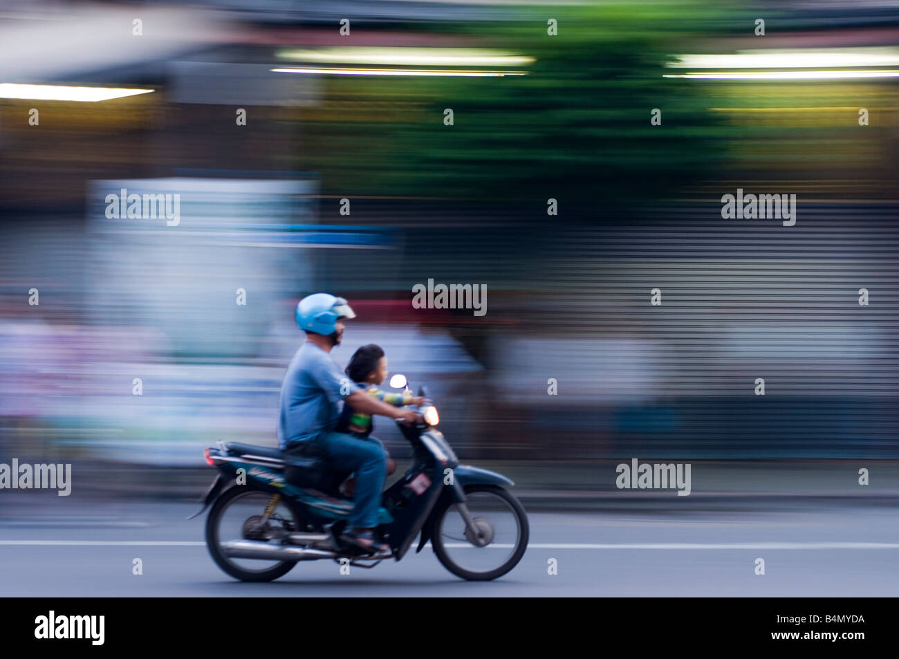 Bangkok-Verkehr Stockfoto