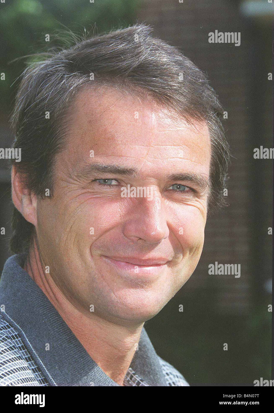 Alan Hansen BBC SportModeratorin September 1999 Stockfotografie Alamy
