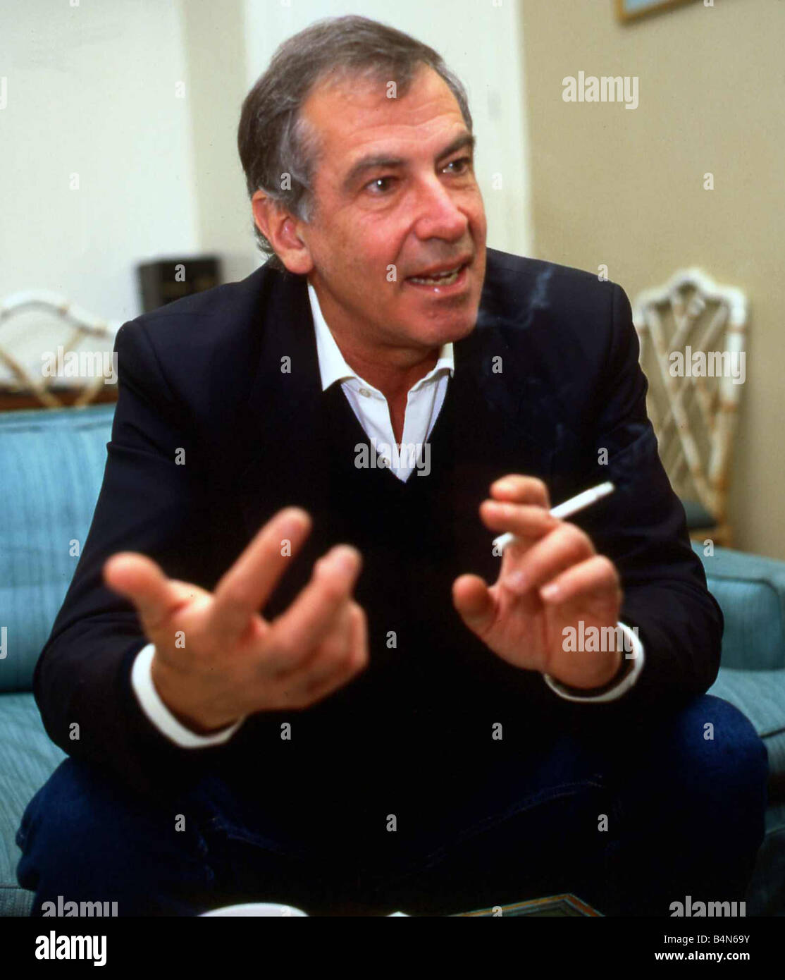 Roger Vadim French Filmregisseur Mai 1986 Stockfoto