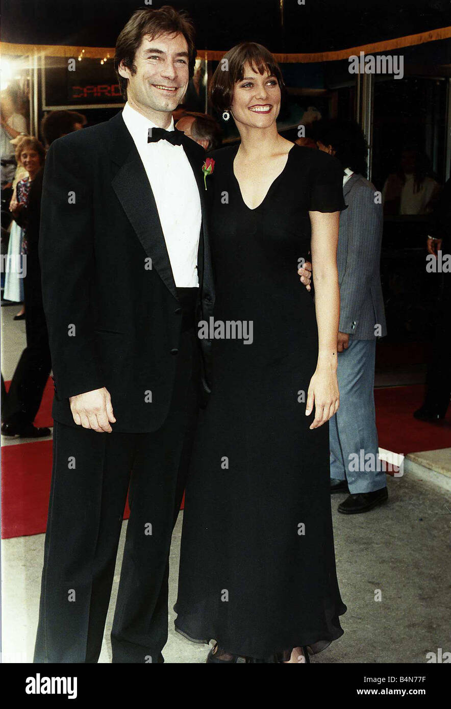 Timothy Dalton Schauspieler am Royal Premiere der Licence to Kill Stockfoto