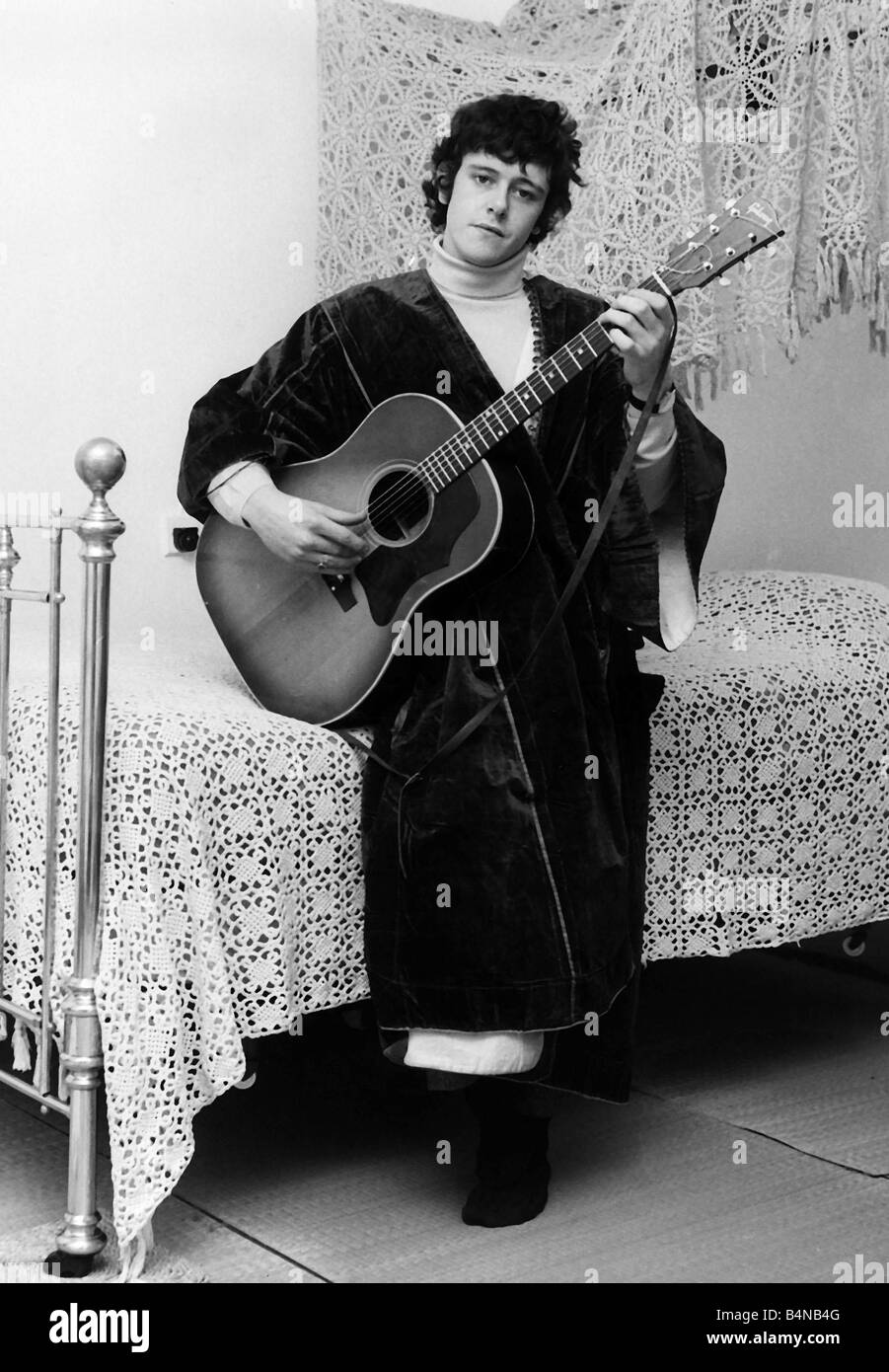 Donovan schottische Popsängerin folk Hippie 1966 Stockfoto