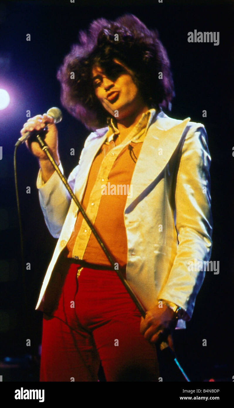 Ian Gillan singen auf der Bühne November 1978 Stockfoto