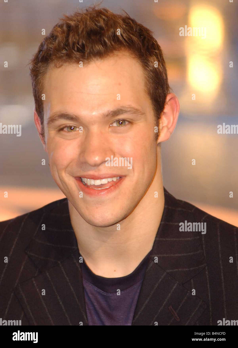 Pop-Idol Gewinner Will Young Februar 2002 Stockfoto