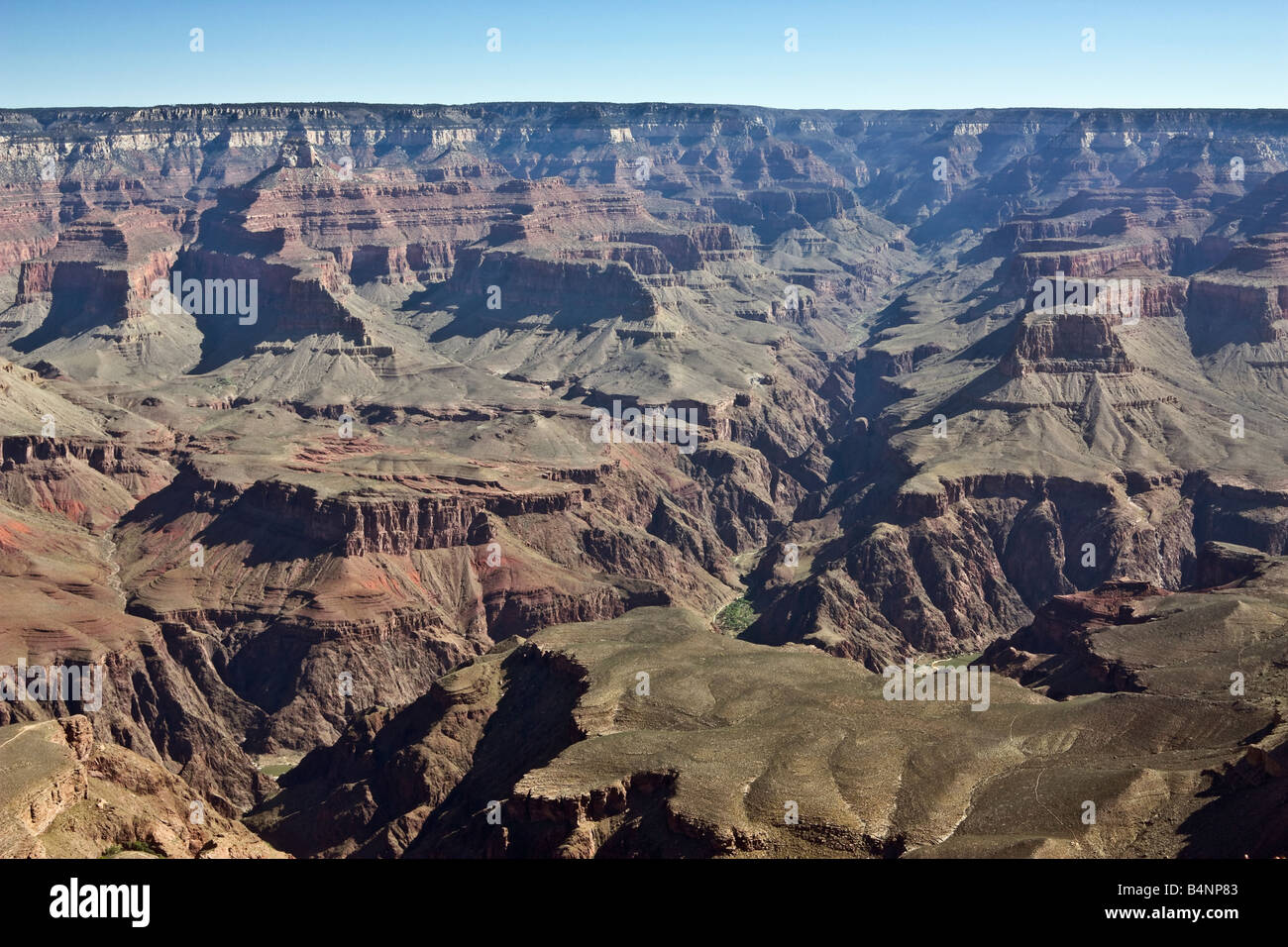Grand Canyon in Arizona USA horizontale erschossen Stockfoto