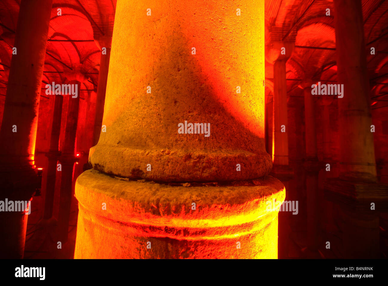 Basilika Zisterne, Istanbul, Türkei Stockfoto