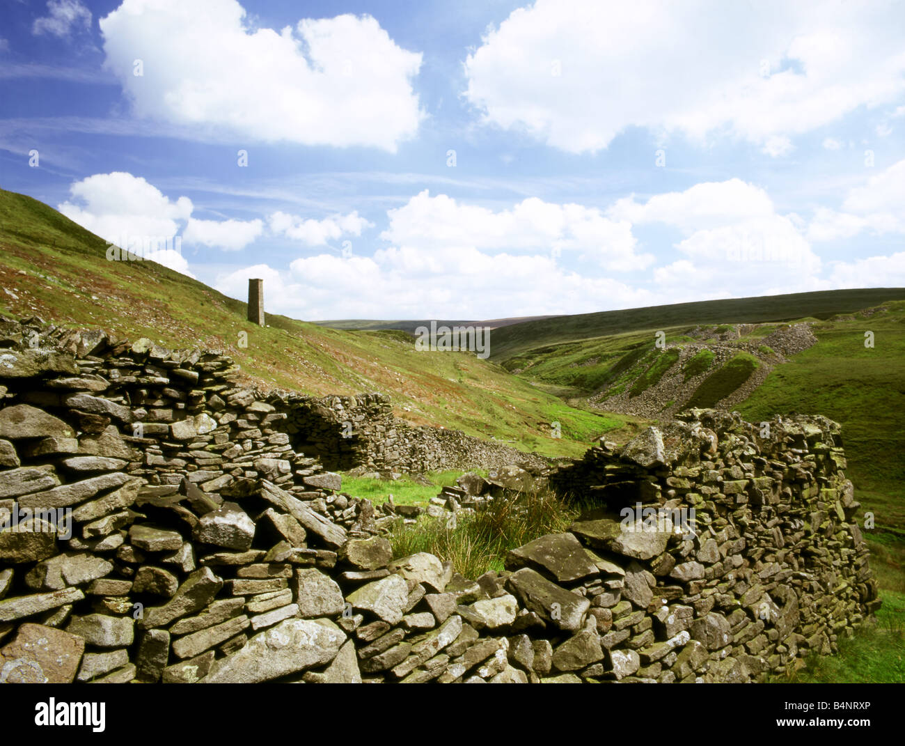 Blick in den Peak District National Park UK Stockfoto