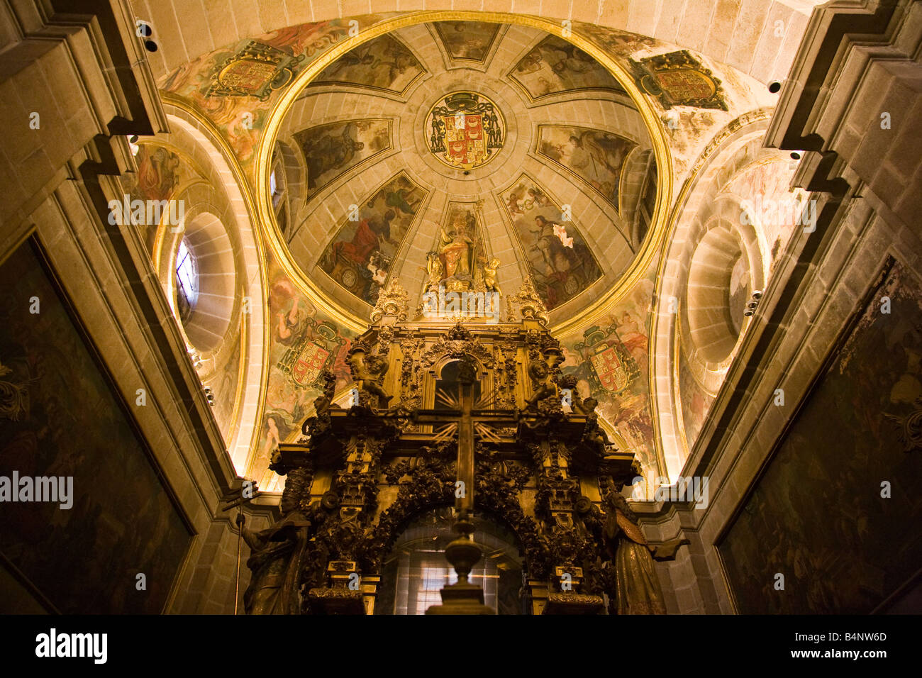 Kathedrale von Ávila, Spanien - Innenraum 1 Stockfoto