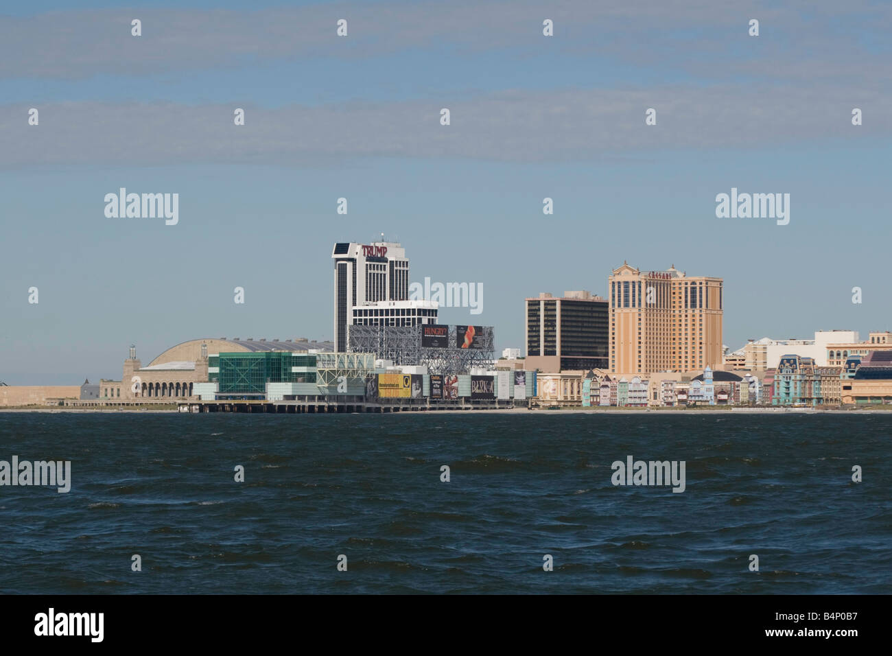 Atlantic City Skyline Stockfoto
