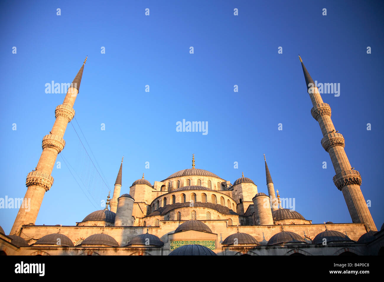 Blaue Moschee in Istanbul, Saltanahmet, Camii, Türkei Stockfoto