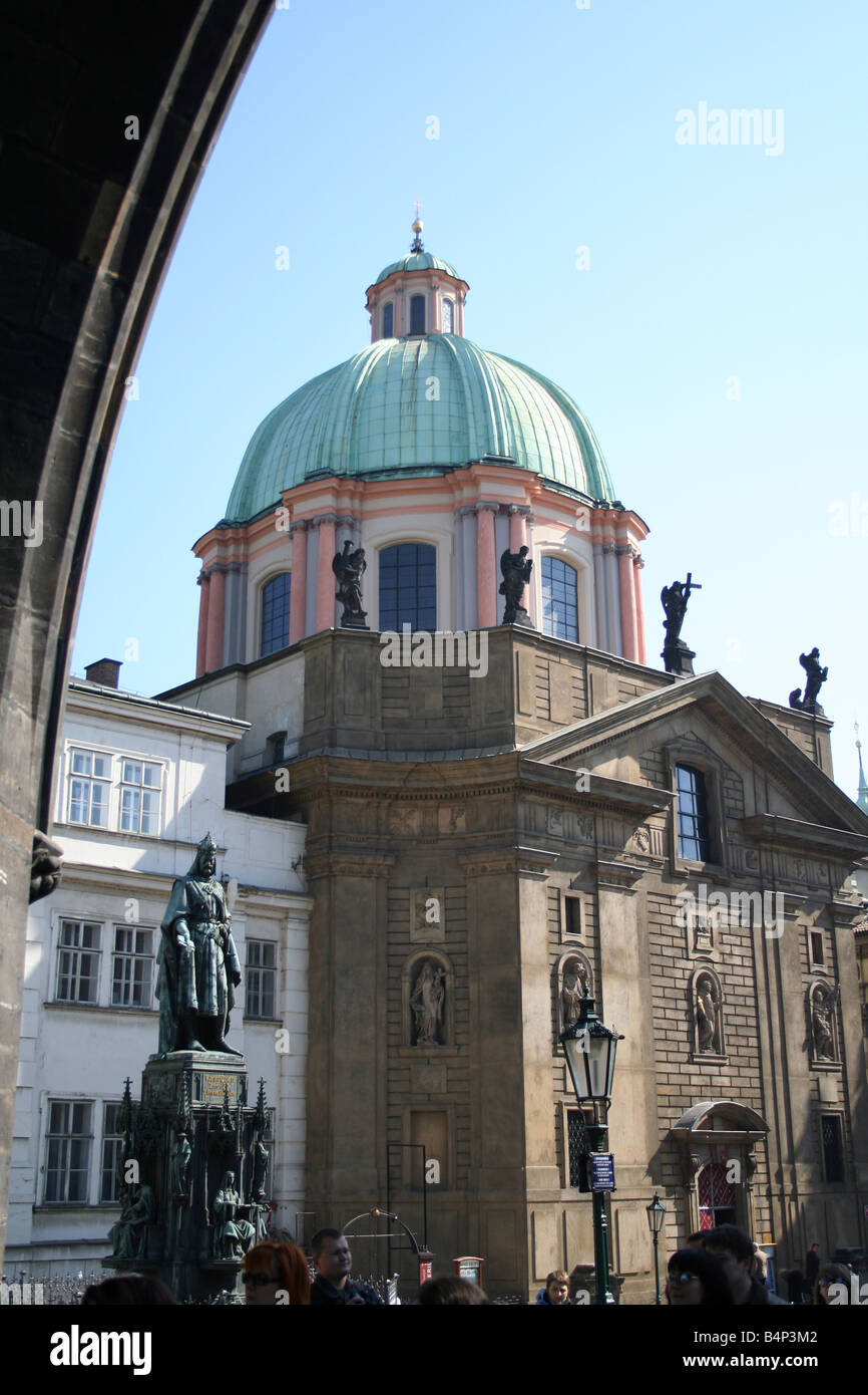 Nationaltheater in Prag Tschechische Republik schöne alte Stadt Stockfoto