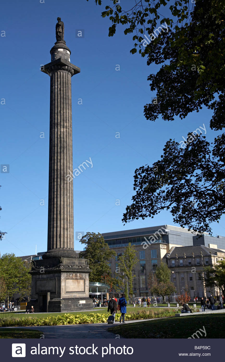 Melville Denkmal, St Andrew Square Gardens Edinburgh Stockfoto