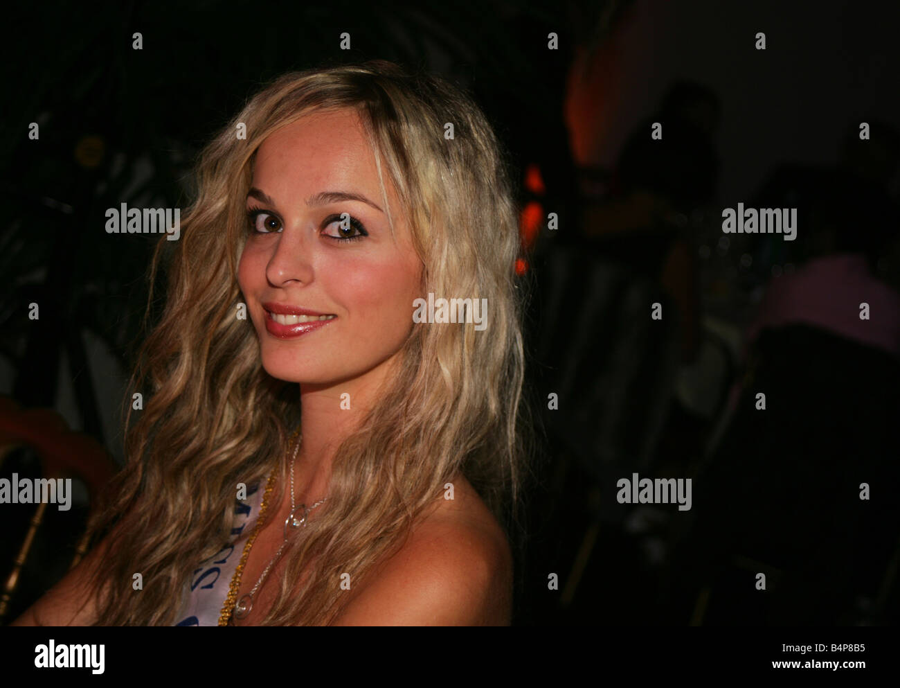 Mademoiselle Audrey Sans Miss Cote d Azur 2008 Stockfoto