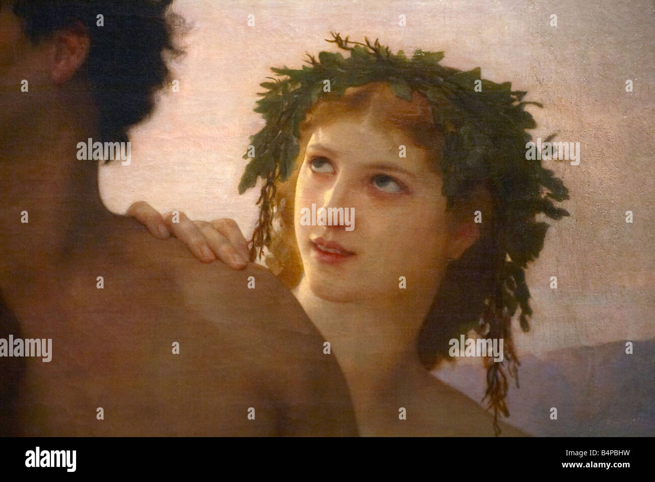 Detail aus Naissance de Venus Gemälde von William Bouguereau Musée d Orsay Paris Frankreich Stockfoto