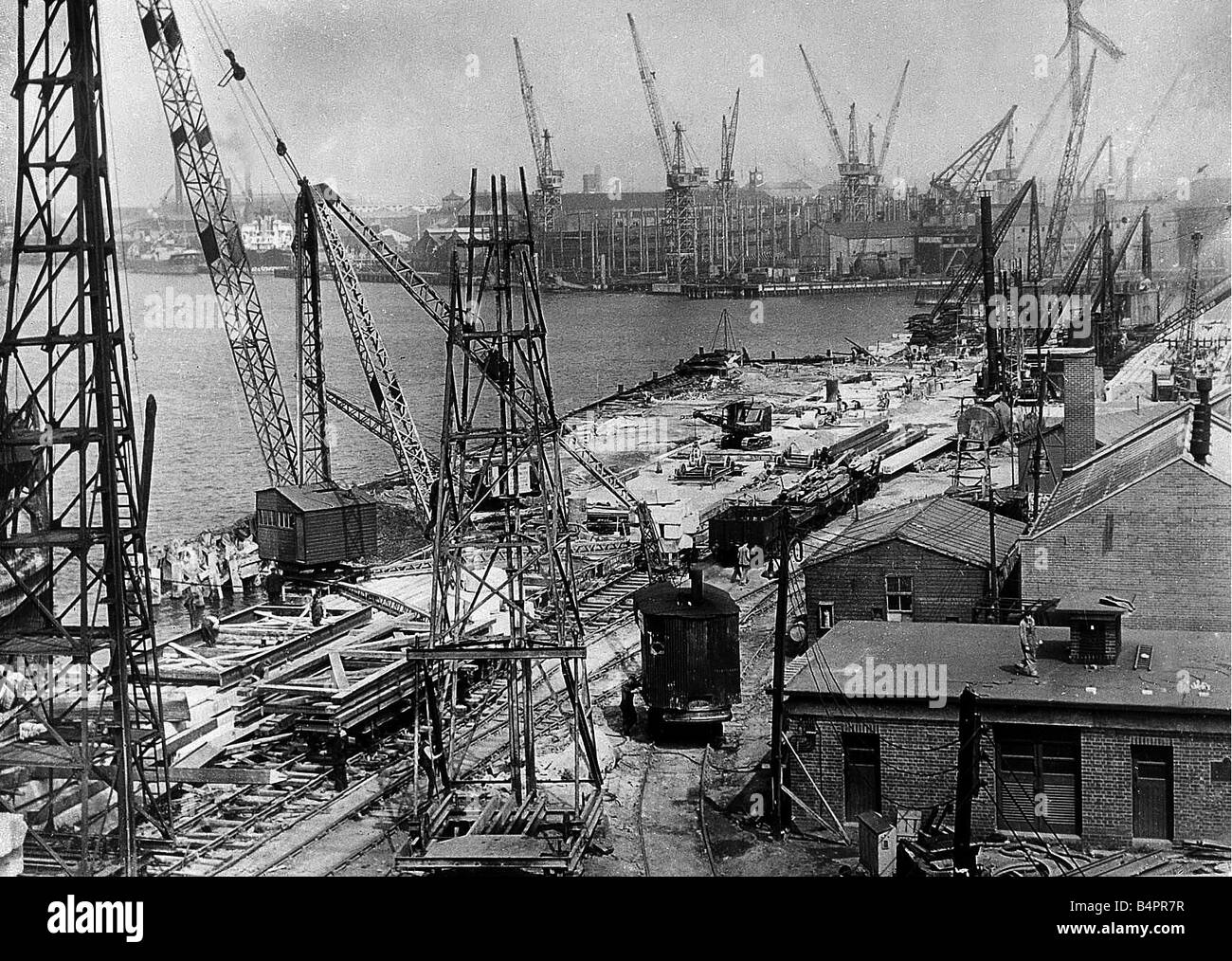 Tyne Dock 1975 Stockfoto