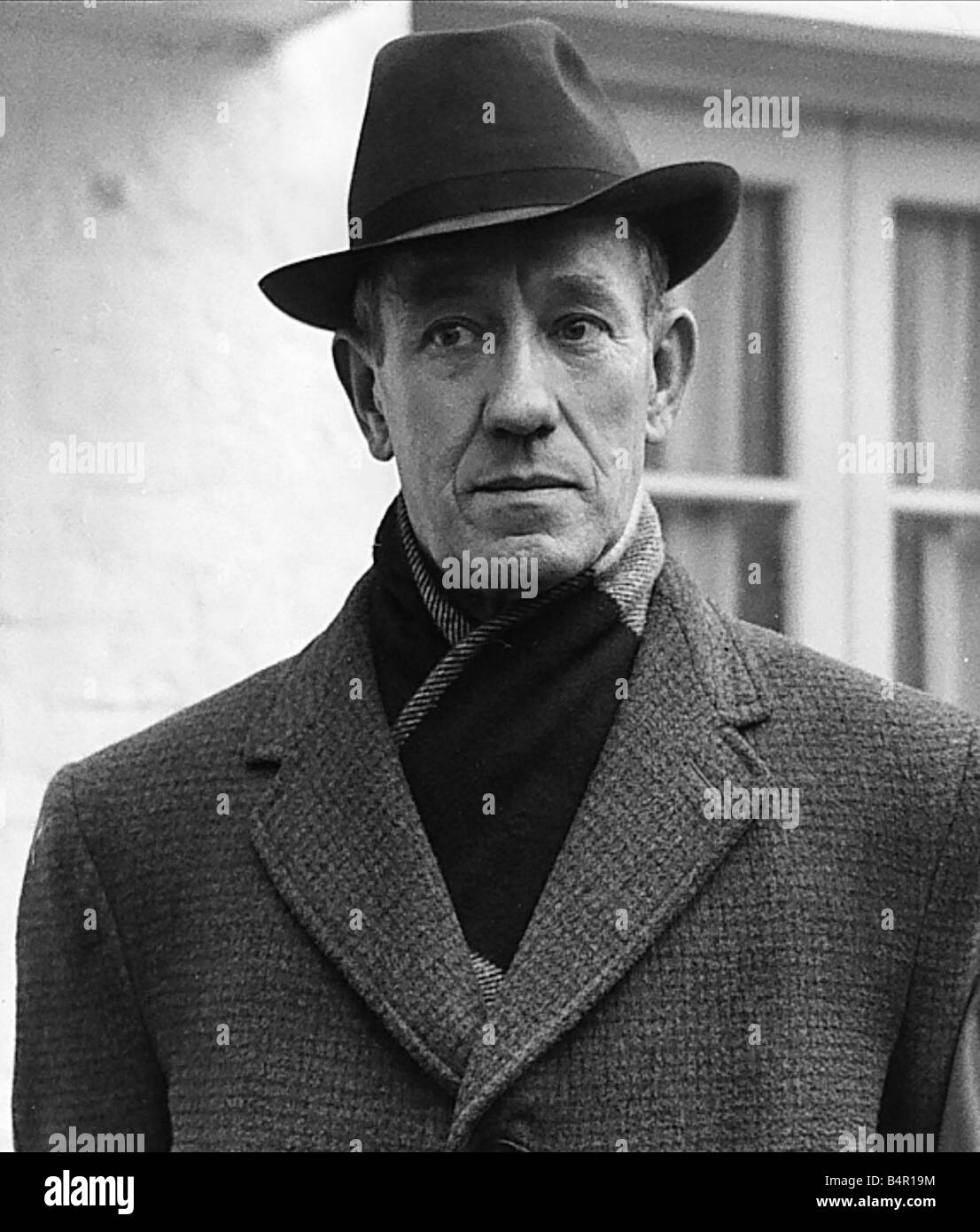 Jack Mills Lokführer des die Great Train Robbery August 1963 20. Januar 1964 der Prozess gegen den angeblichen großen Zug Räuber in Aylesbury Crown Court beginnt Stockfoto