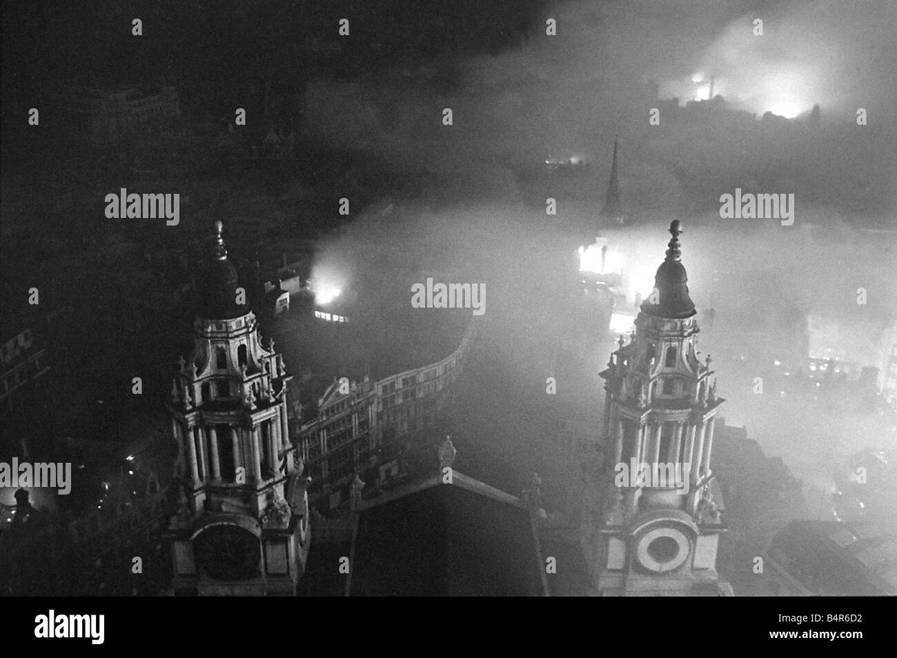 Der große Brand von London 29. Dezember 1940 von der