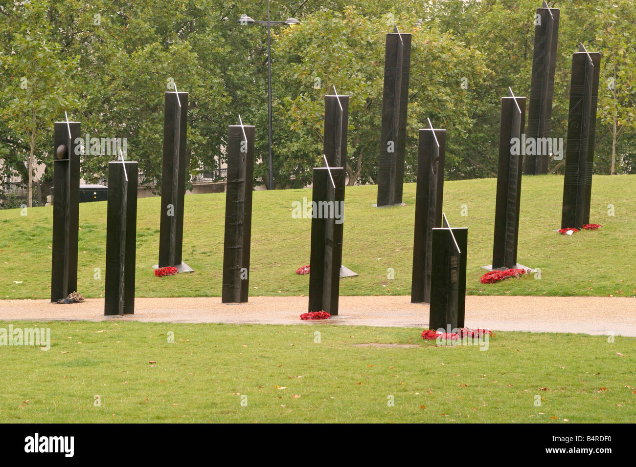 New Zealand Weltkrieg ein Denkmal Hyde Park Ecke London UK Stockfoto