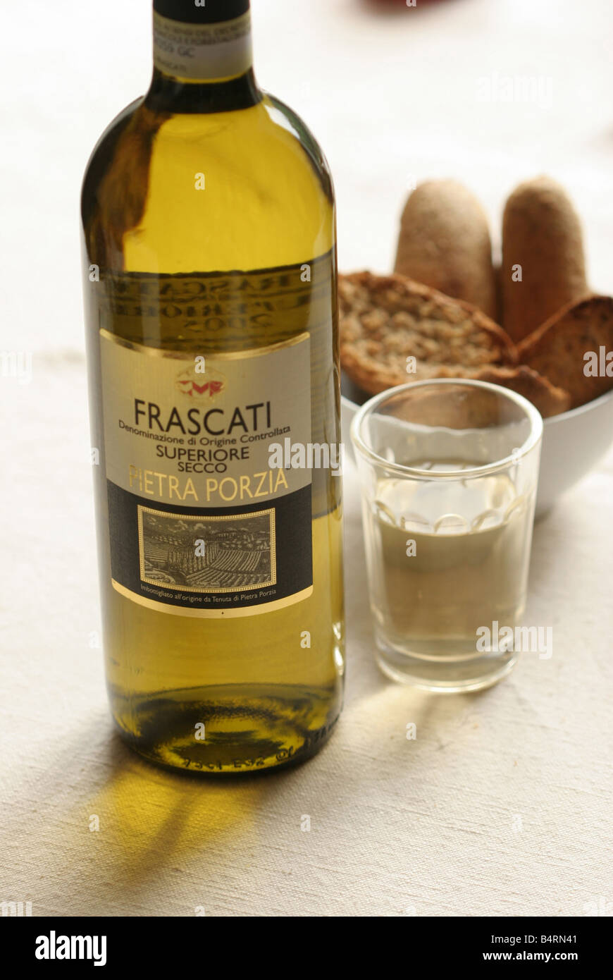 Frascati Wein Italien Stockfotografie - Alamy