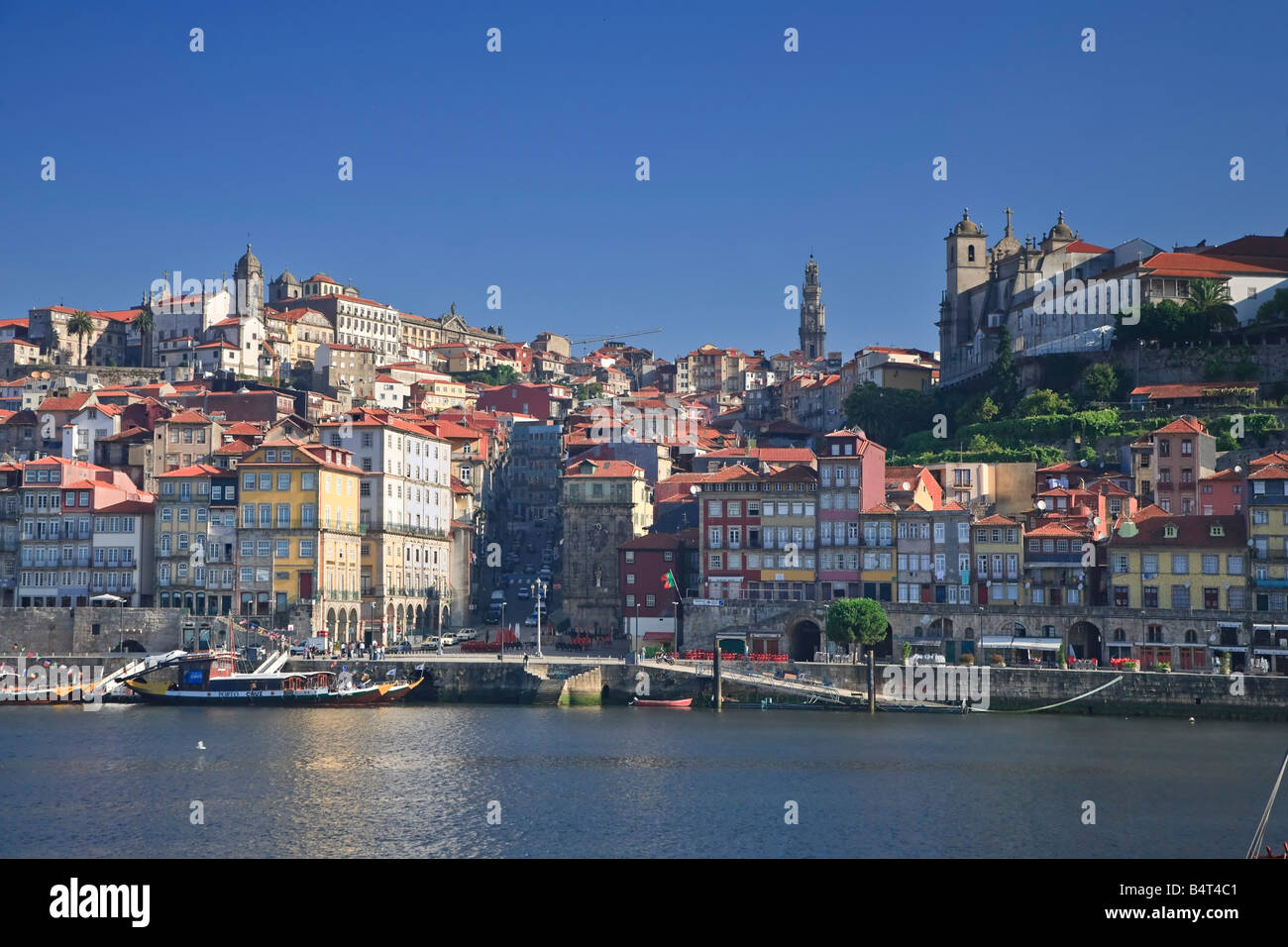 Ribeira Bezirk, Porto Altstadt (UNESCO Weltkulturerbe), Portugal Stockfoto