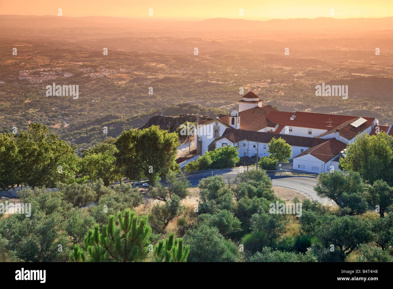 Parque Natural da Serra de Sao Mamede, Marvao, Alentejo, Portugal Stockfoto