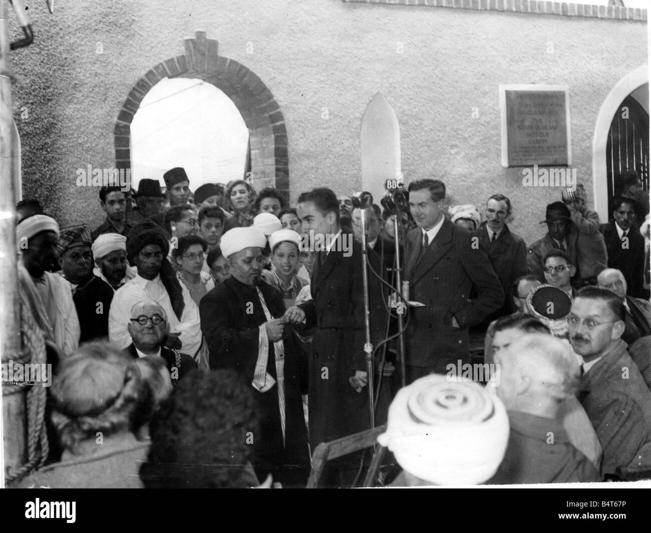 Najdat Safwat Vertretung der Regent und Kronprinz von Irak präsentiert