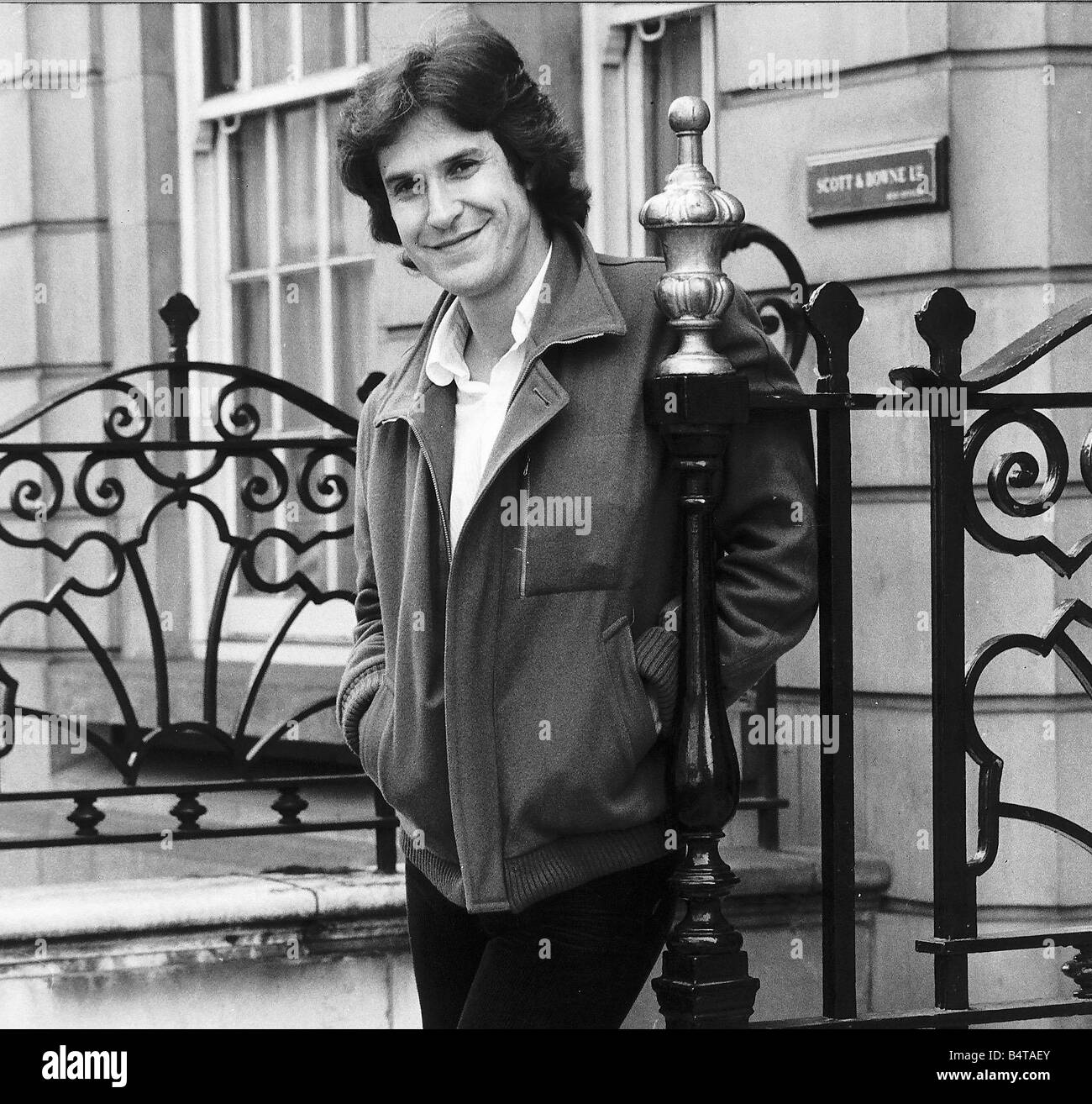 Ray Davies Sänger der Pop-Gruppe The Kinks Mai 1978 Stockfoto